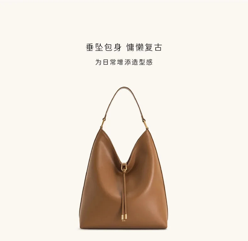 Suede Tote Bag For Women 2025 Fashion New Hobo Large Capacity Lazy Shoulder Underarm Bag Top-handle Bags Day Clutch Sac à Main