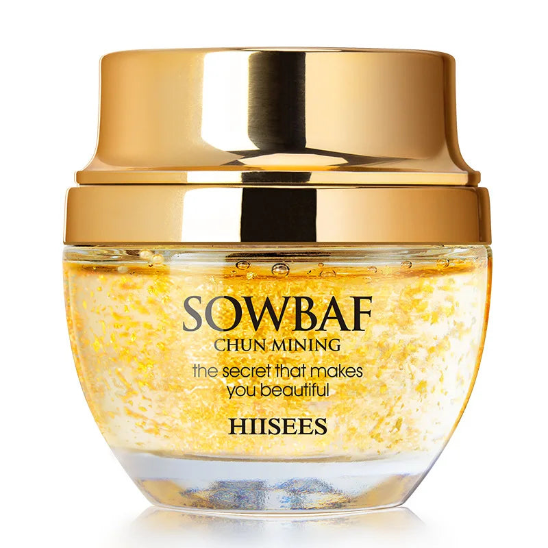 Crème Collagène Escargot Or 24K – Hydratante & Anti-Âge