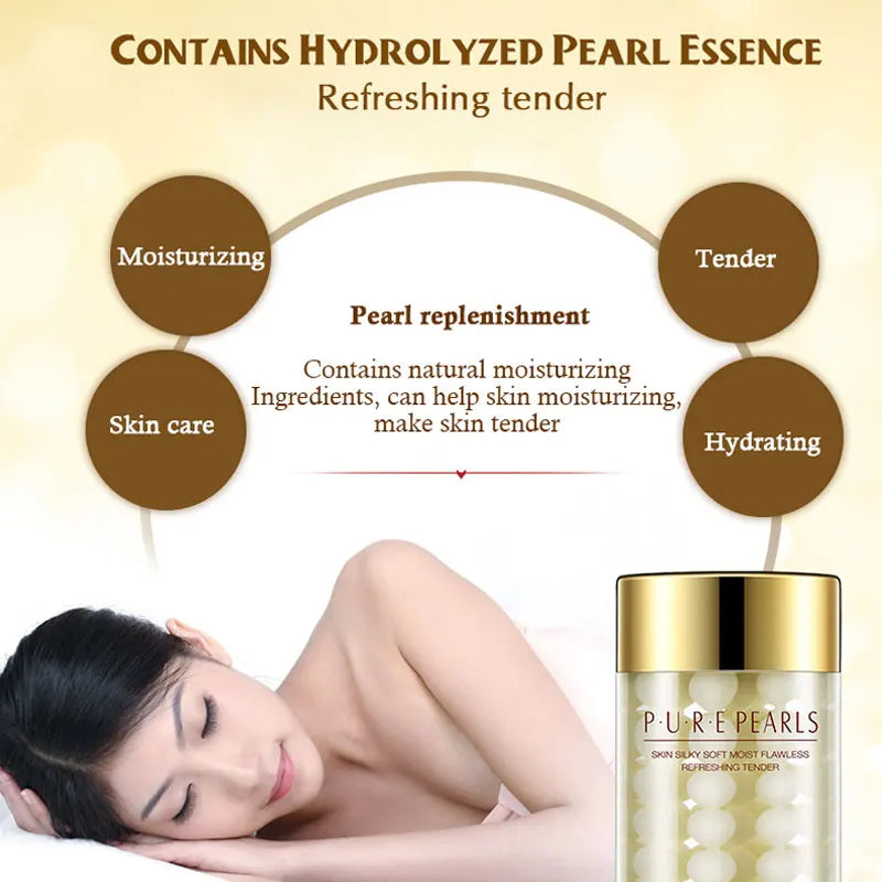 Crème hydratante BIOAQUA Pure Pearls – Soin anti-âge et raffermissant pour le visage