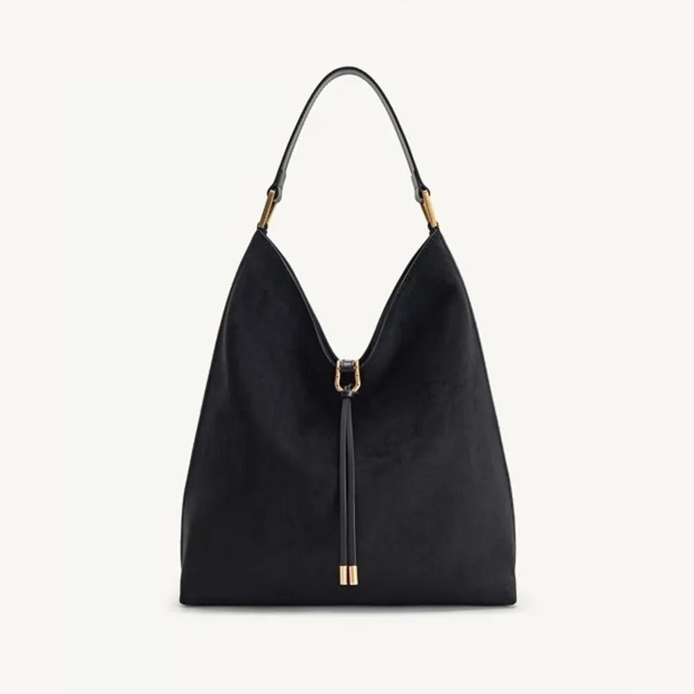 Suede Tote Bag For Women 2025 Fashion New Hobo Large Capacity Lazy Shoulder Underarm Bag Top-handle Bags Day Clutch Sac à Main