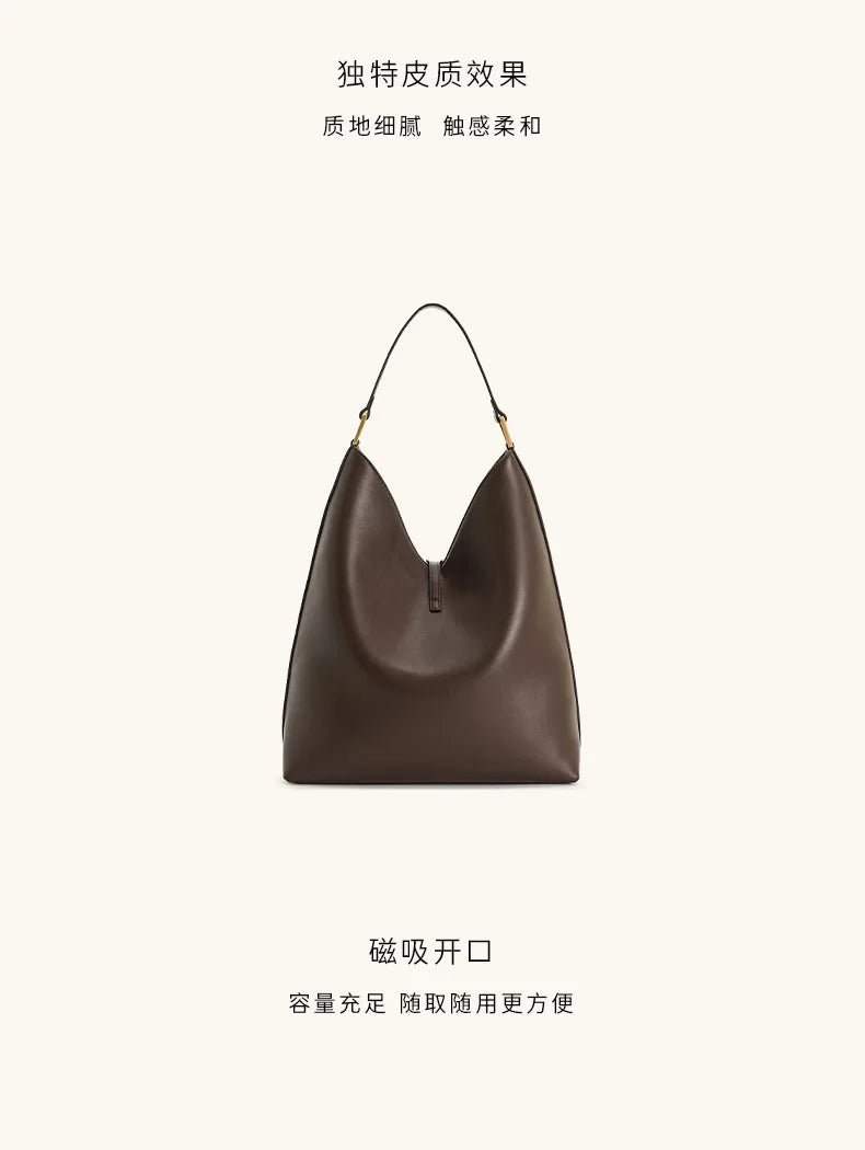 Suede Tote Bag For Women 2025 Fashion New Hobo Large Capacity Lazy Shoulder Underarm Bag Top-handle Bags Day Clutch Sac à Main