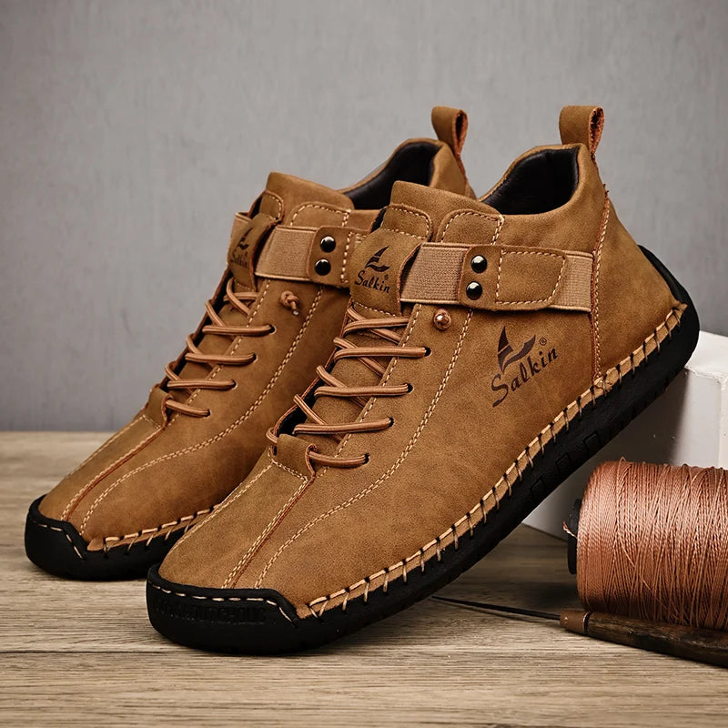 Chaussures Homme Décontractées en Similicuir