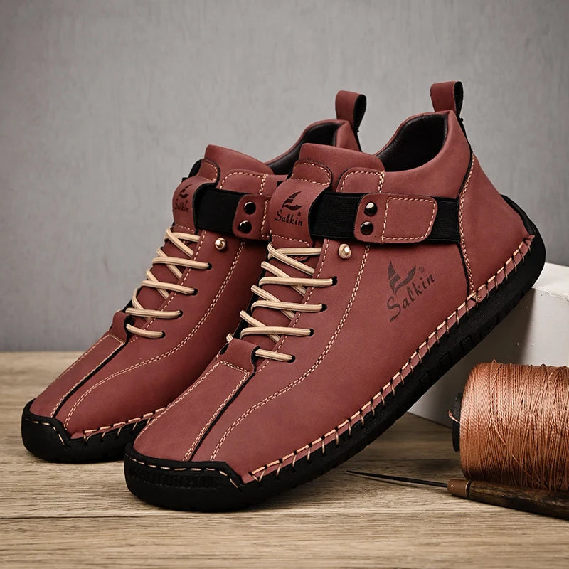 Chaussures Homme Décontractées en Similicuir