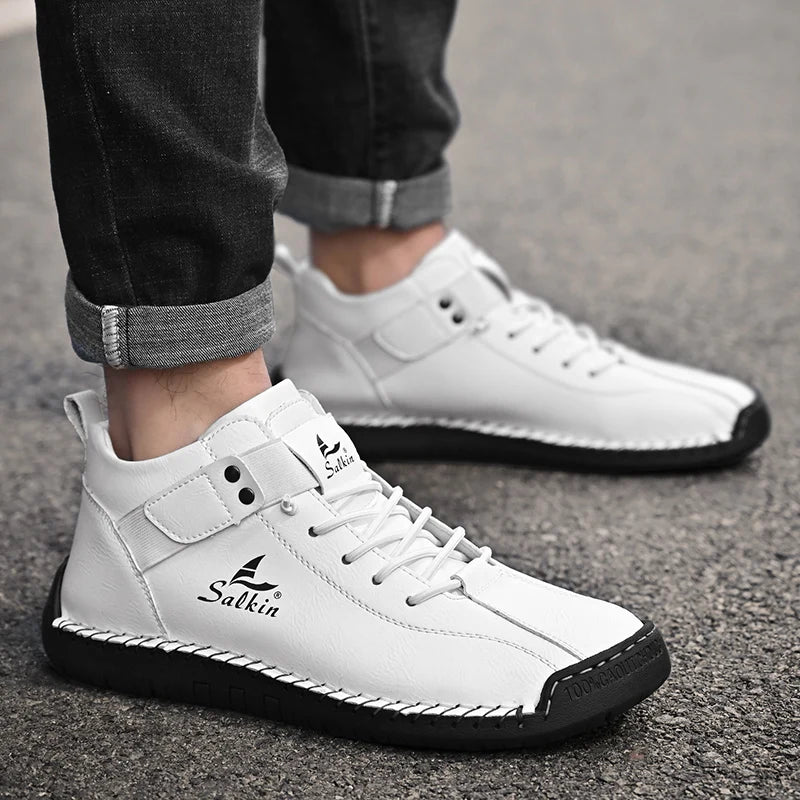 Chaussures Homme Décontractées en Similicuir