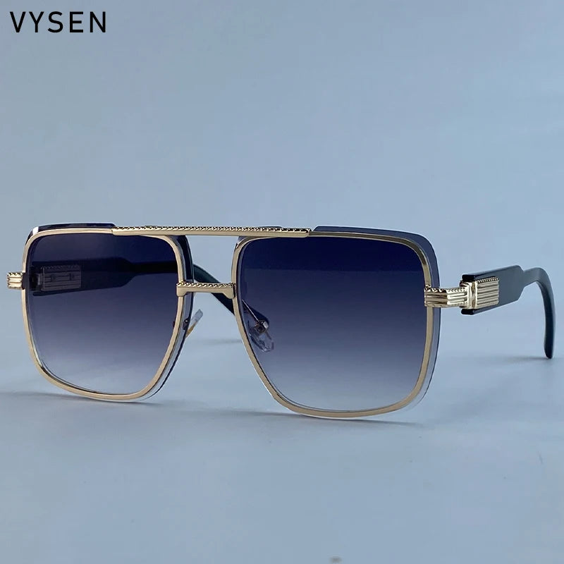  Monture VYSEN dorée – reflets cuivrés pour un look vintage & chic